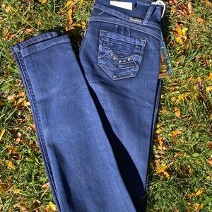 dark columbian jeans